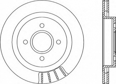 OPEN PARTS bdr117820 -  Тормозной диск